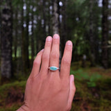 Turquoise Horizontal Ring - Size 6.5